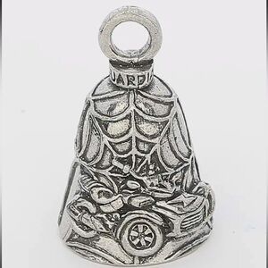 Trike Spider Web Motorcycle Guardian Angel Bell